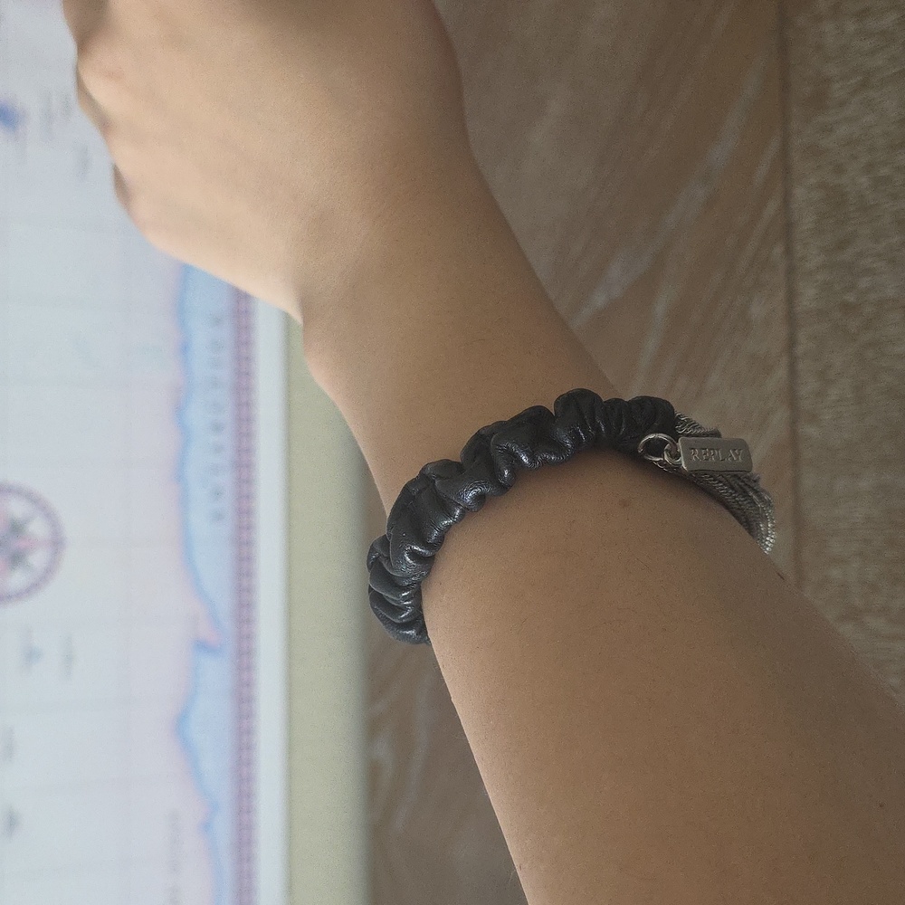 Replay-Leather Bracelet - Picture 5 of 6